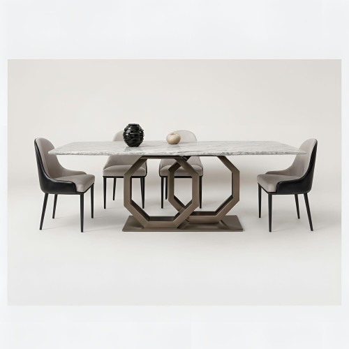 marble dining table