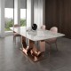 marble dining table