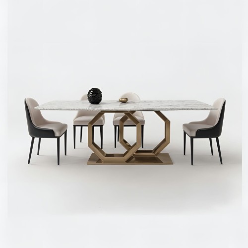 marble dining table