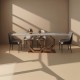 marble dining table