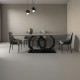 marble dining table