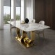 marble dining table