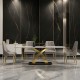 marble dining table