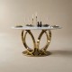 marble dining table