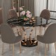 marble dining table