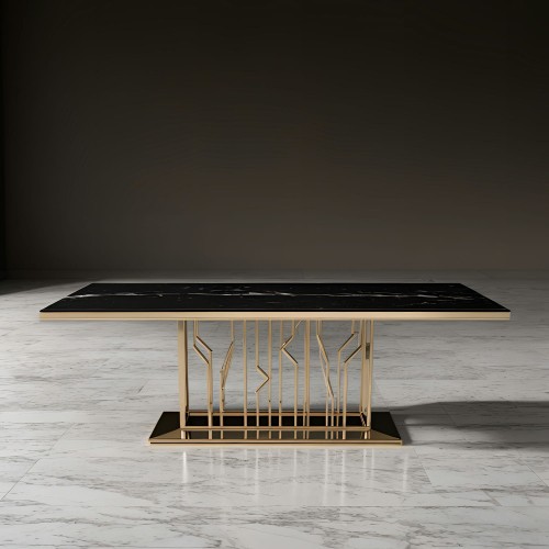 marble dining table