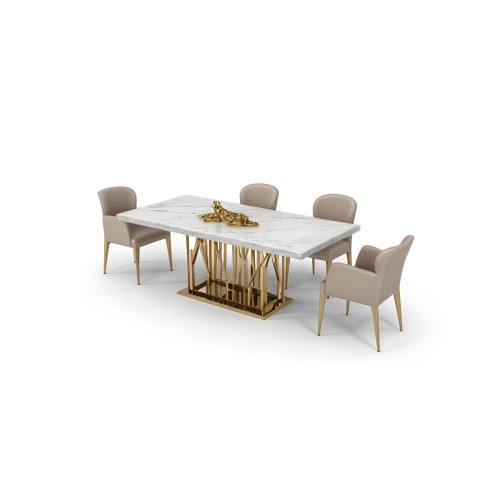 marble dining table