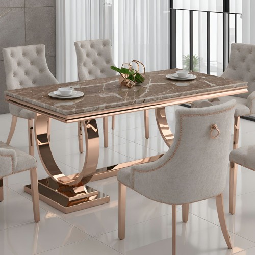 marble dining table