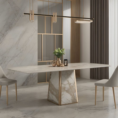 marble dining table