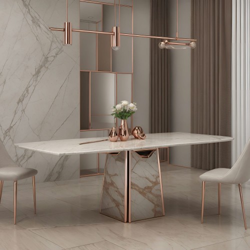 marble dining table