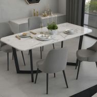 Albino Marble Dining Table