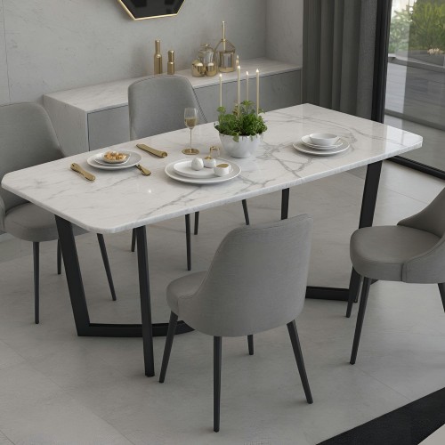 marble dining table