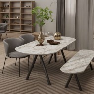 Andre Marble Dining Table Andre Marble Dining Table