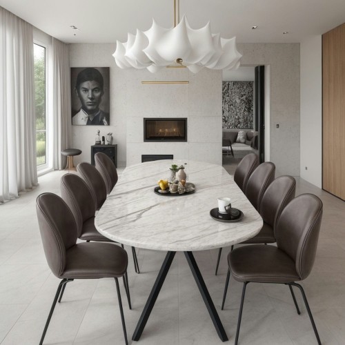 marble dining table