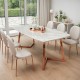 marble dining table