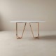 marble dining table