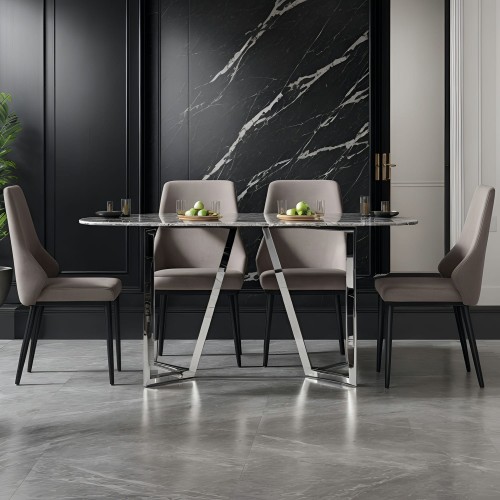 marble dining table