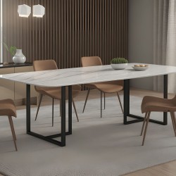 Olivia Mermer Yemek Masası