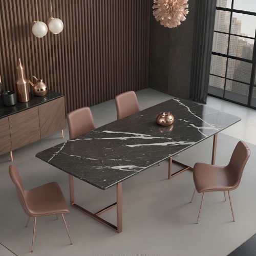 marble dining table