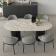 marble dining table