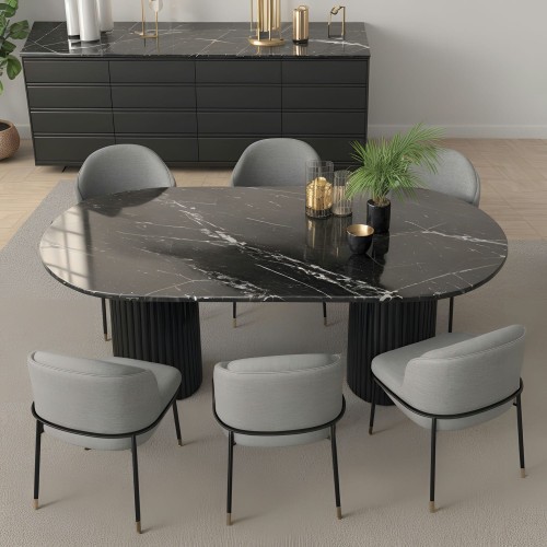 marble dining table