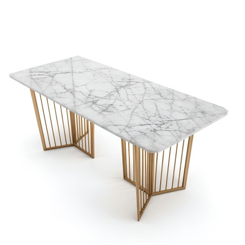 marble dining table