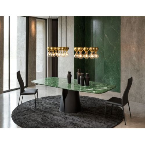 Mermer Desenli Masa Sandalye