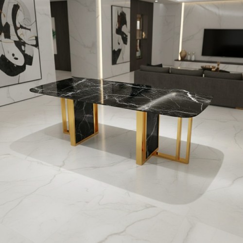 Atasha Mermer Yemek Masası Atasha Mermer Yemek Masası