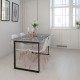 marble dining table