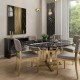 marble dining table