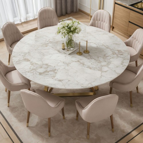 marble dining table