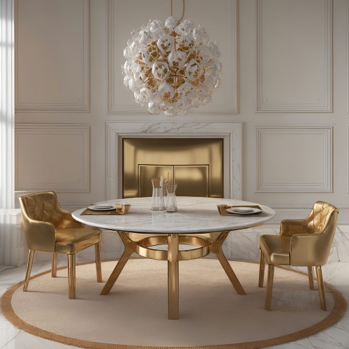 marble dining table