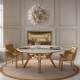 marble dining table