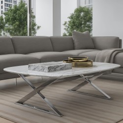 Cross Mermer Orta Sehpa