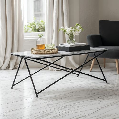 Square Marble Coffee Table