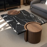 Megro Marble Coffee Table