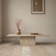 Travertine Coffee Table