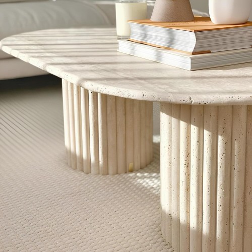 Travertine Table