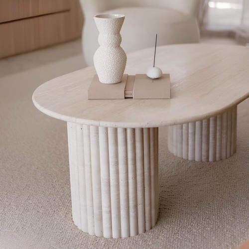 Travertine Table