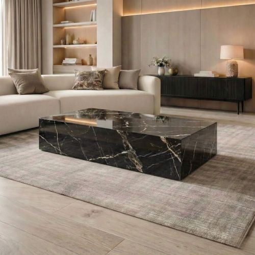 Mermer Küp Sehpa Mermer Küp Sehpa