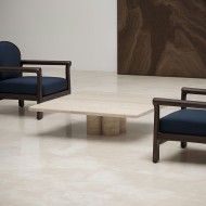 Tarvi Traverten Orta Sehpa Tarvi Traverten Orta Sehpa