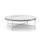 White Marble Patterned Coffee Table