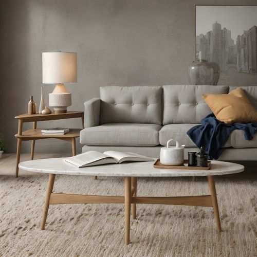 Classic Marble Coffee Table