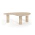 Enrico Travertine Coffee Table