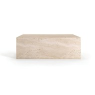Savio Travertine Coffee Table