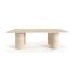 Luce Travertine Coffee Table