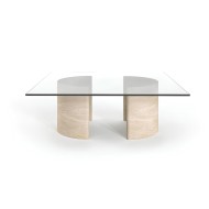 Arian Travertine Coffee Table
