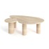 Marta Travertine Coffee Table