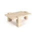 Renda Travertine Coffee Table