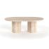 Margarita Travertine Coffee Table